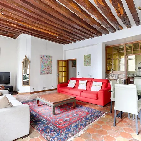 Duplex Atypique 3 Au Coeur Du Marais Appartamento